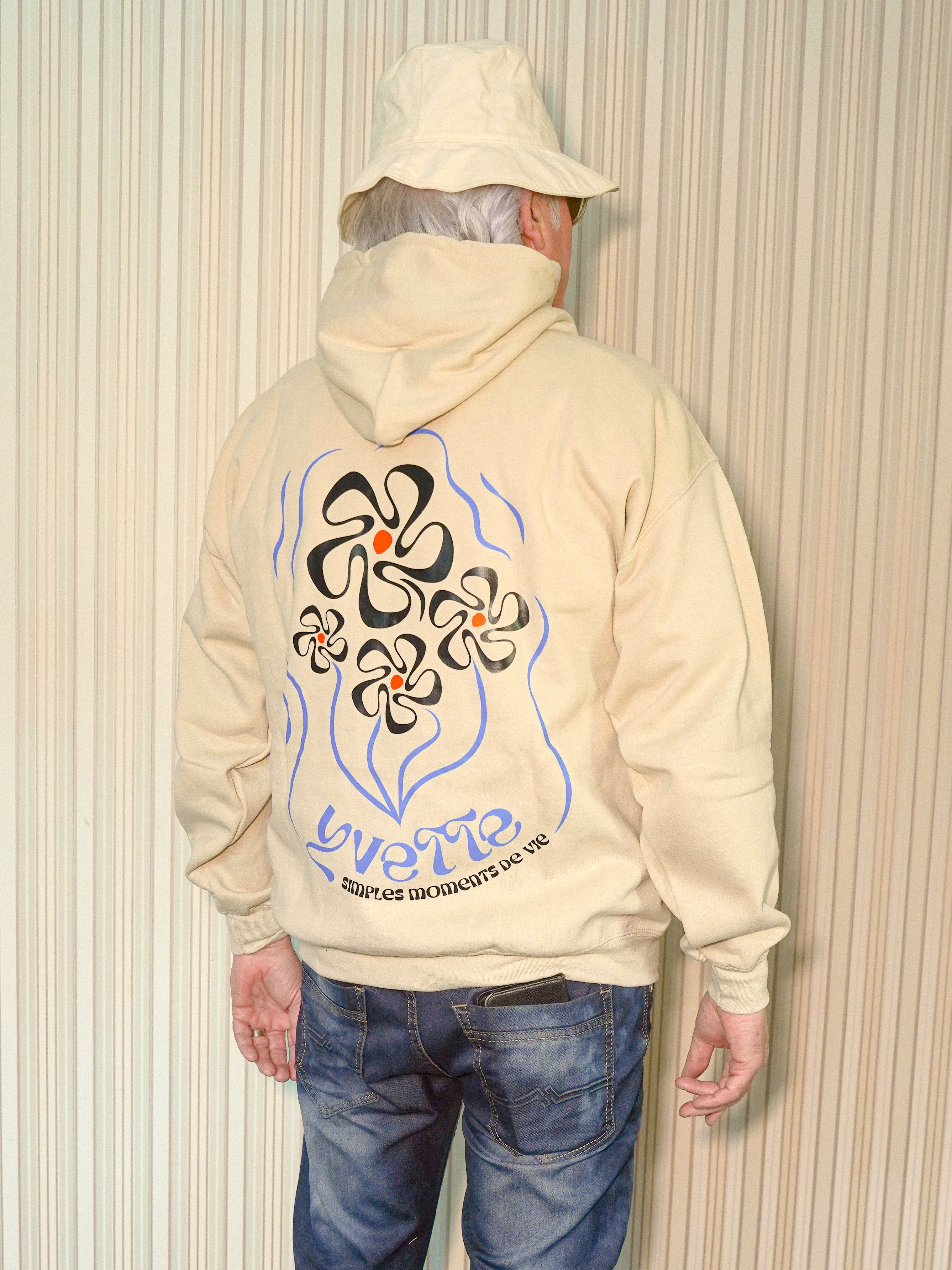 Jean Paul Le bouquet d'Yvette sweat crème