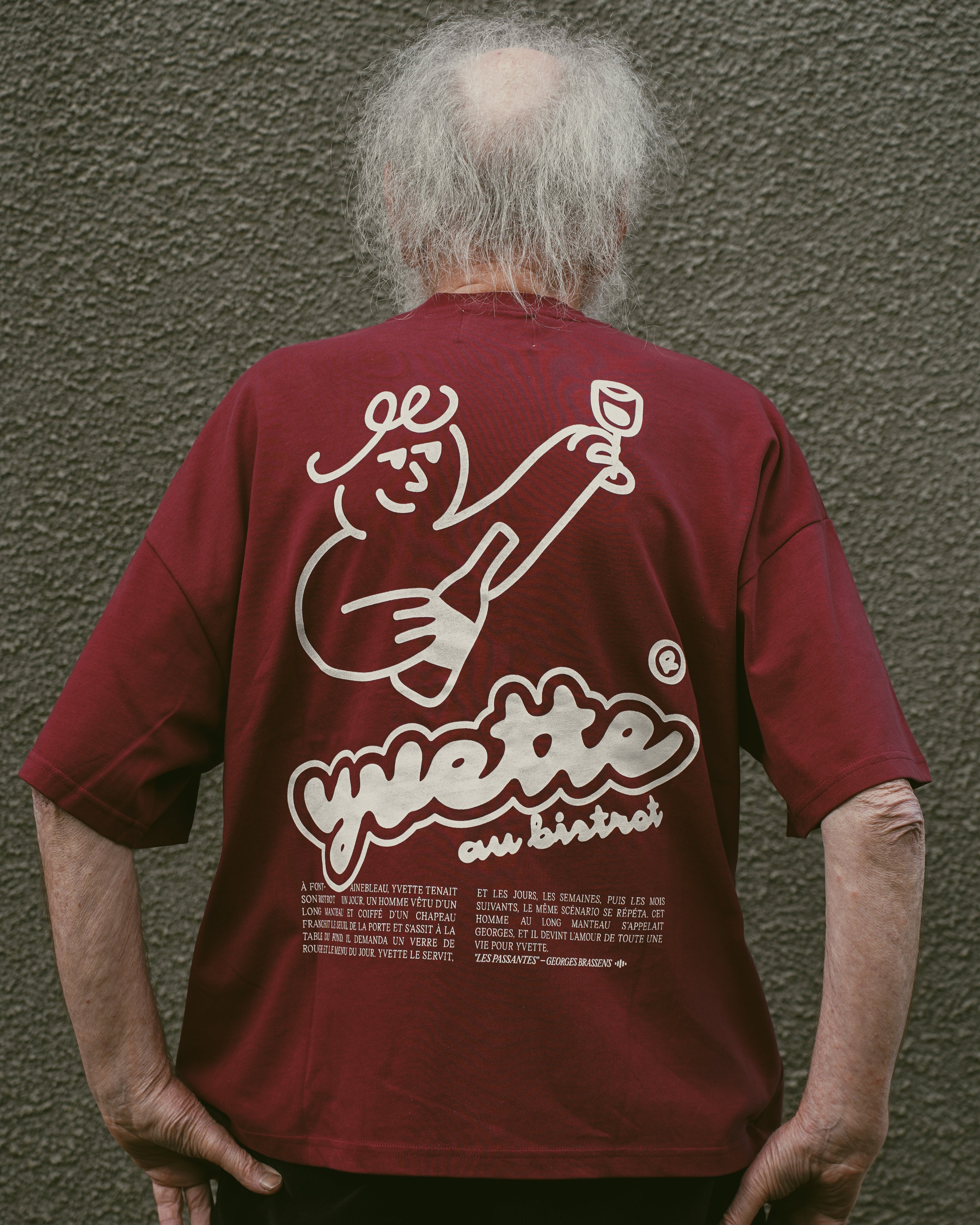 T-SHIRT MARIE-THÉ - YVETTE AU BISTROT