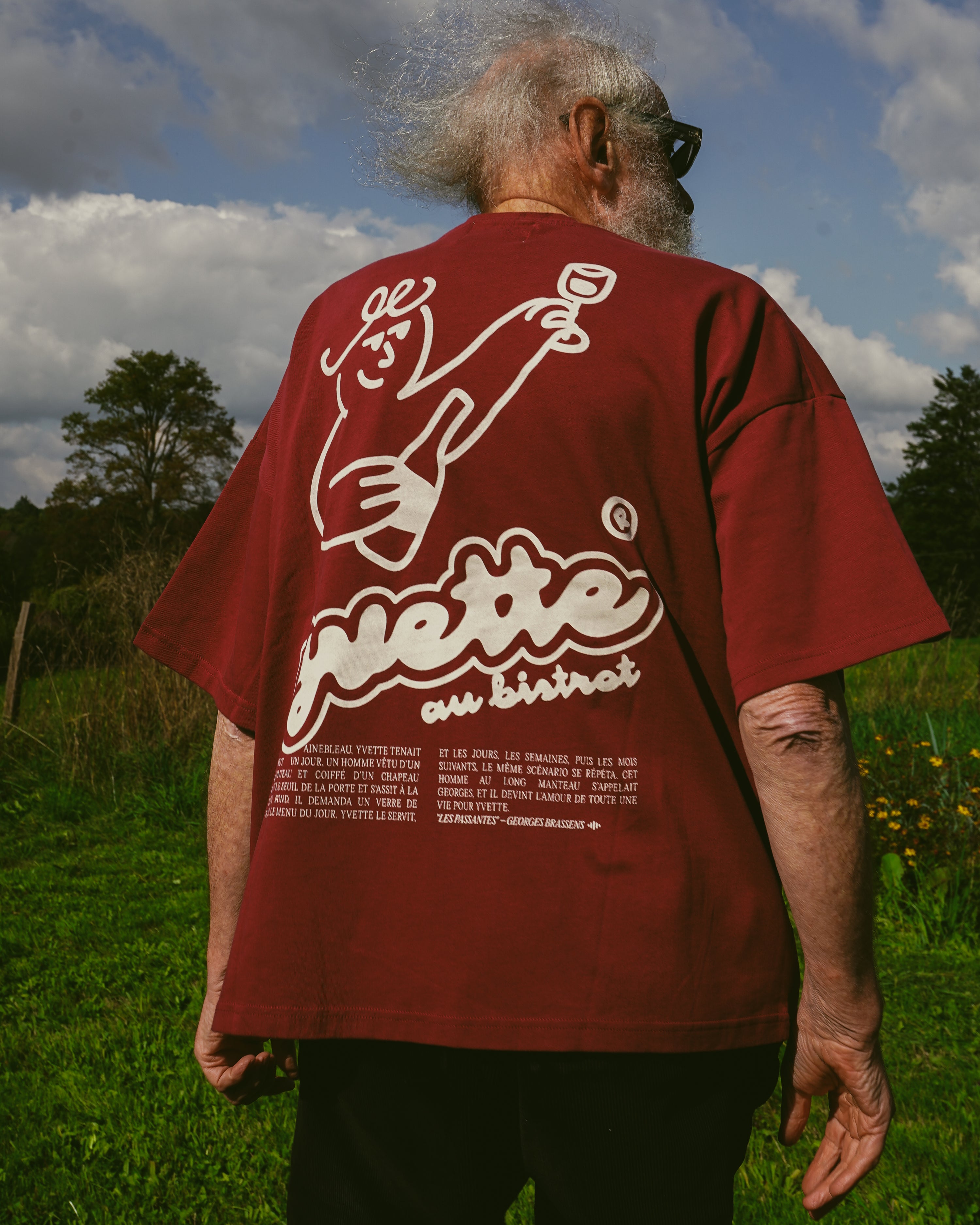 T-SHIRT MARIE-THÉ - YVETTE AU BISTROT