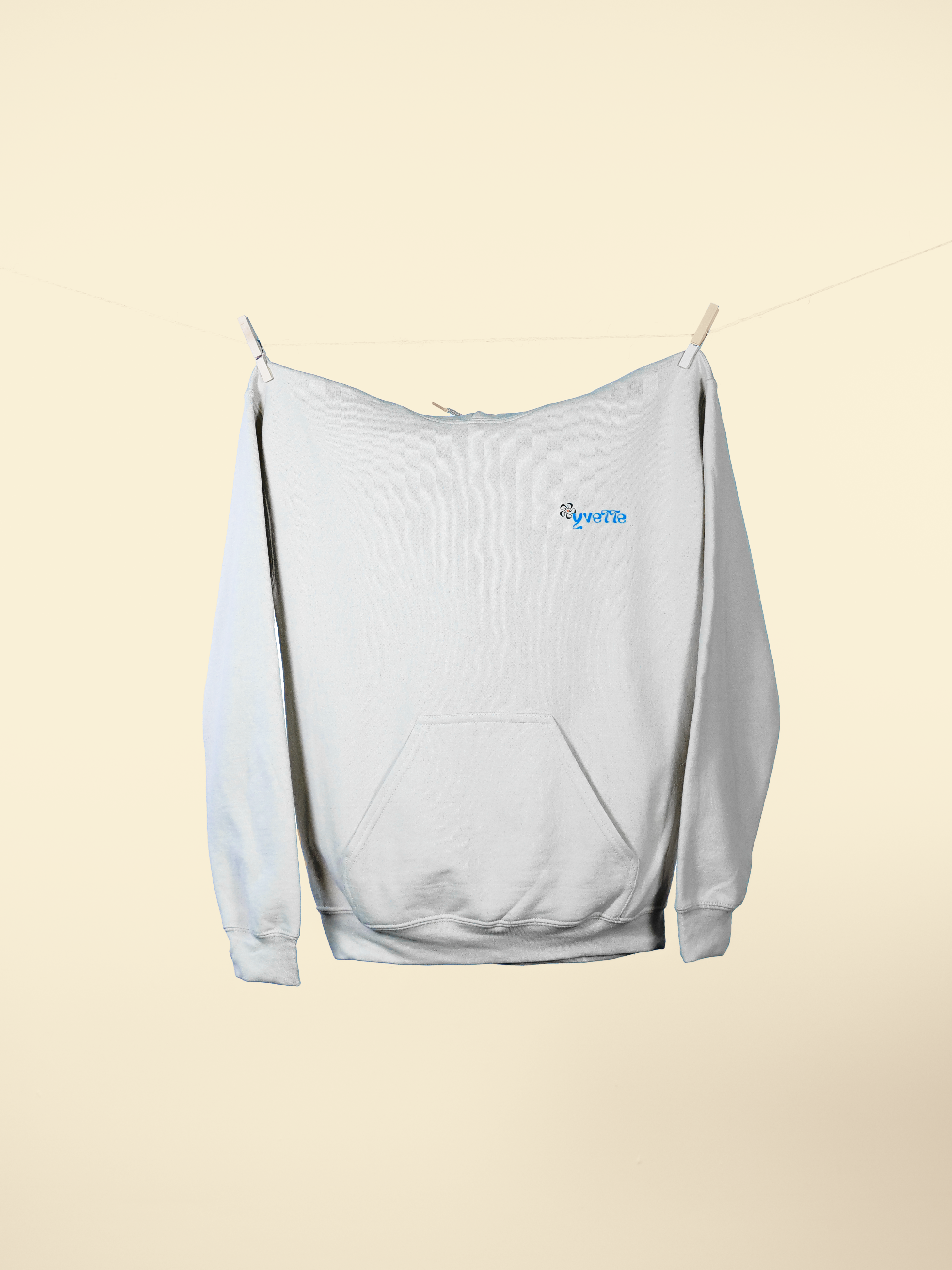 Le bouquet d'Yvette sweat crème